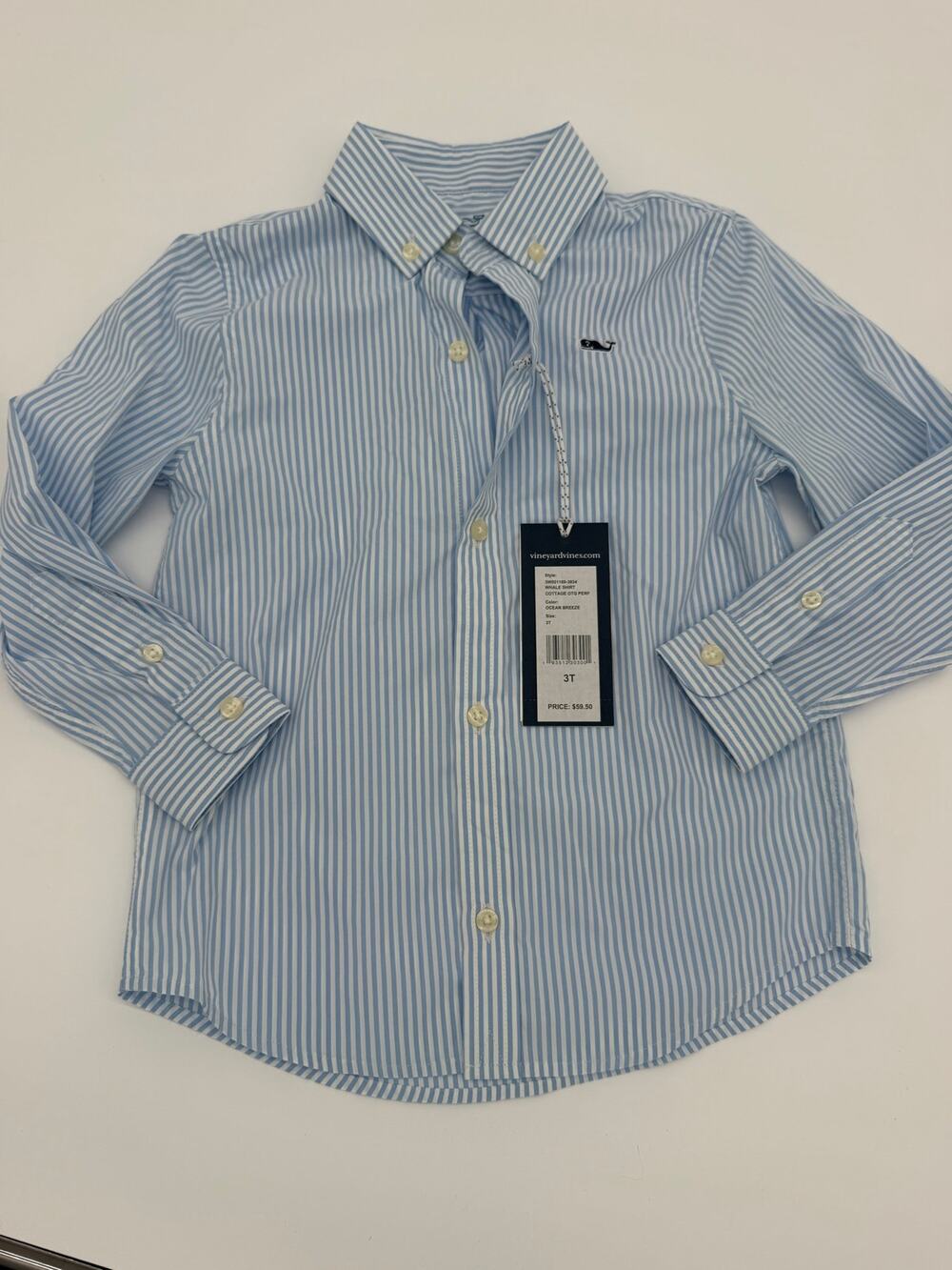 Vineyard Vines performance 3T long sleeve polo NEW